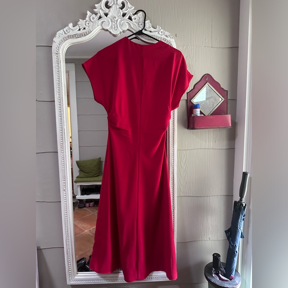 Red dress